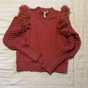 Dolan Left Coast Collection Sweater with Textured Sleeves from Anthropologie